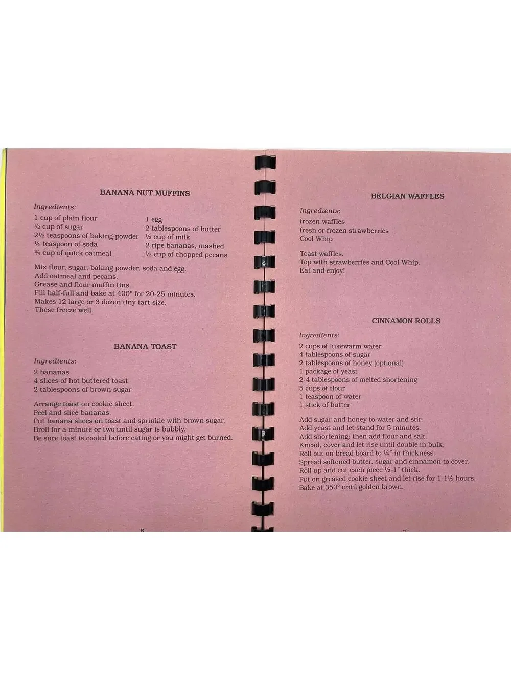 Vintage Kids Cookbook: The Loving Spoonful, NC Local Recipes
